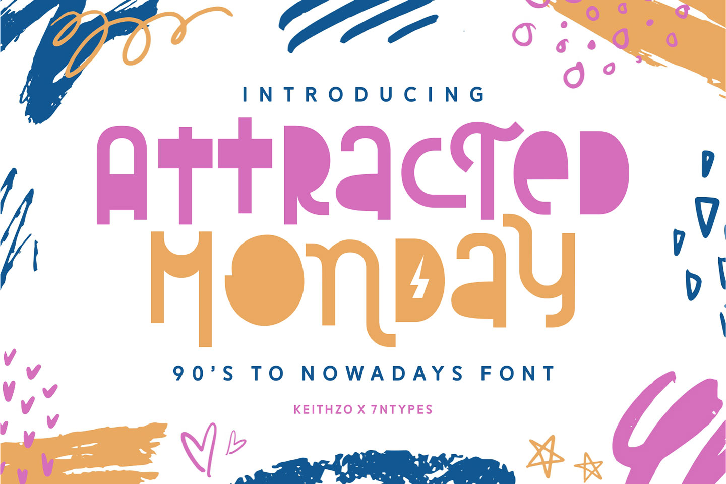 Attracted Monday Font