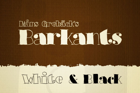 Barkants Font