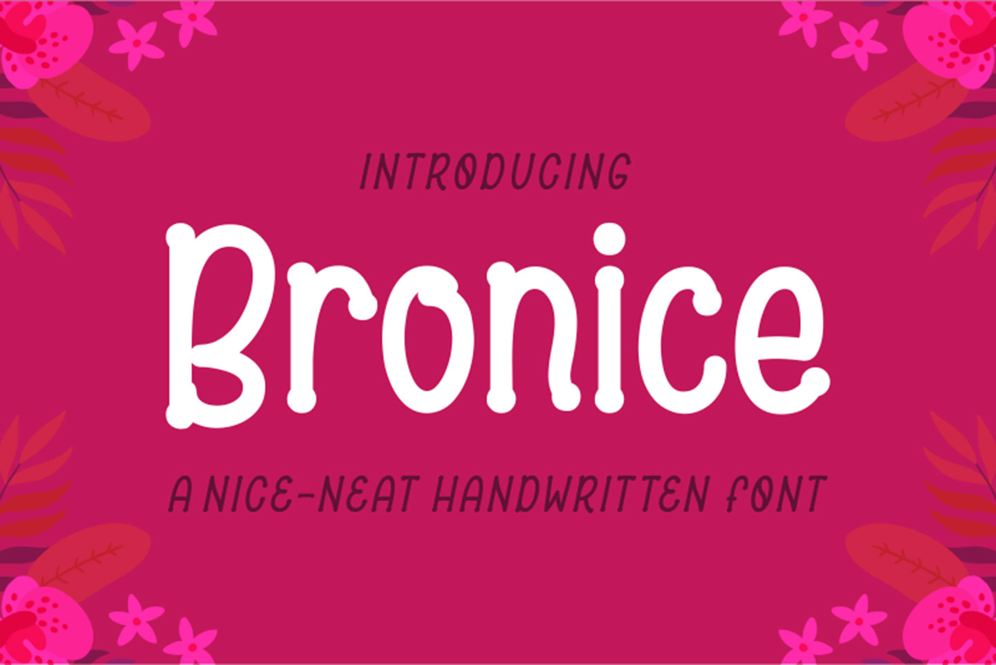 Bronice Font