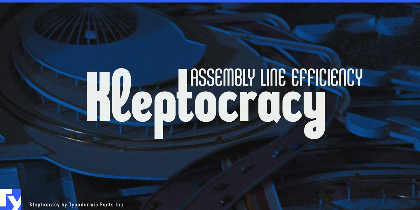 Kleptocracy Font