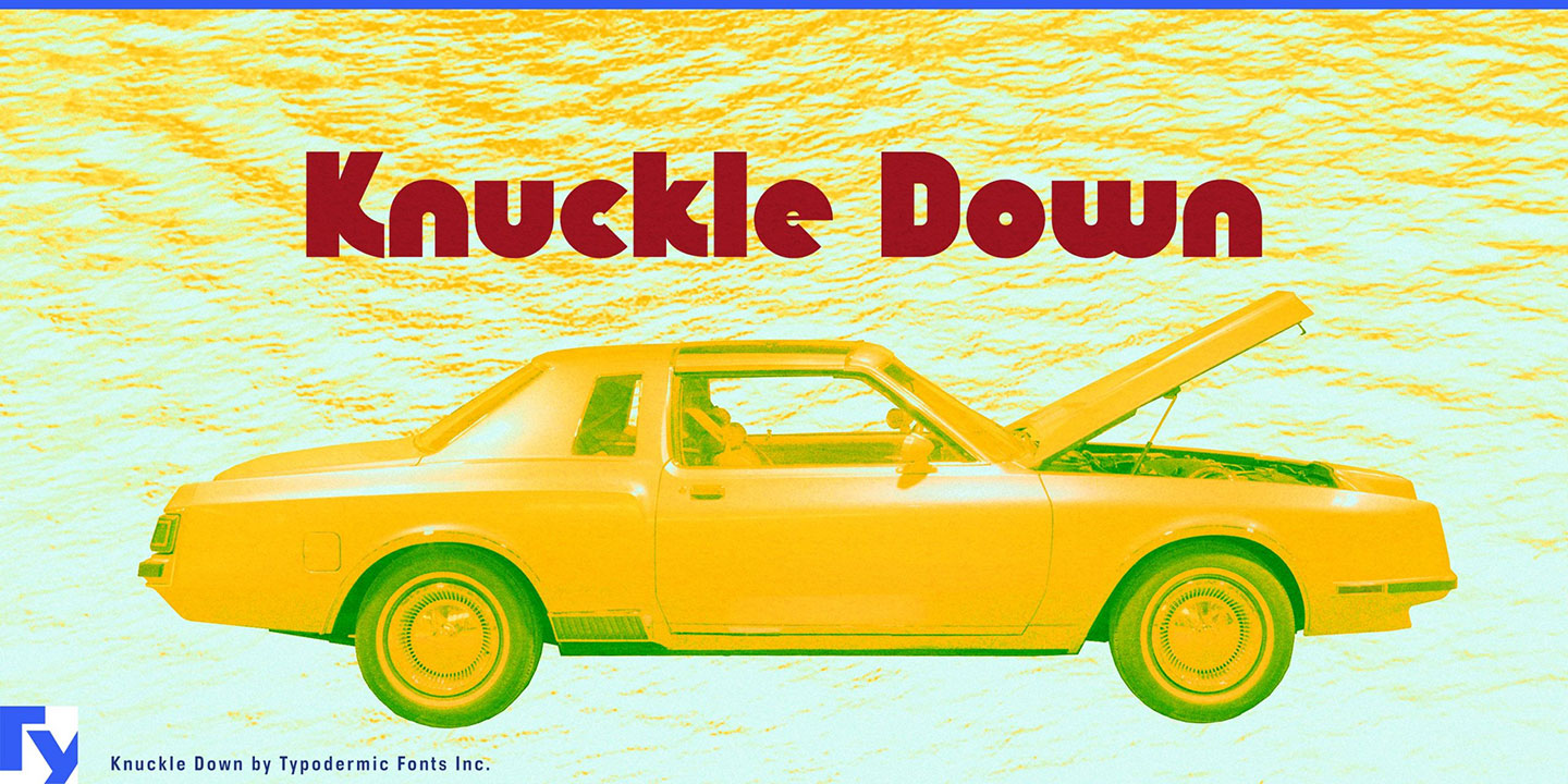 Knuckle Down Font