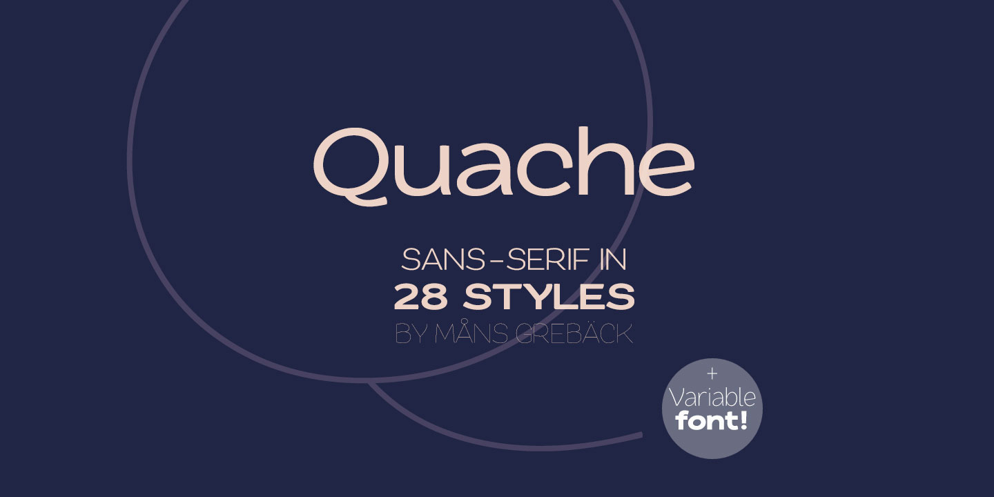 Quache Font