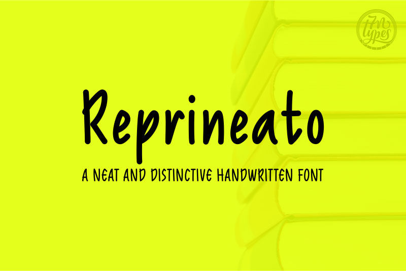 Reprineato Font