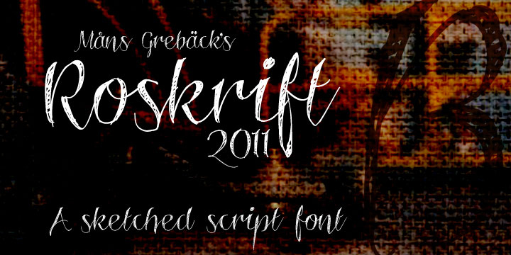 Roskrift Font