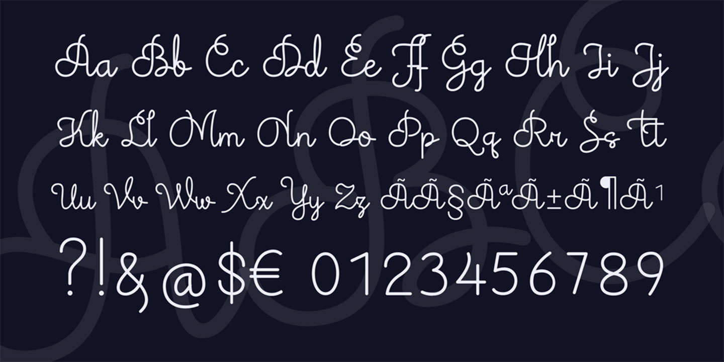 Theodista Decally font | Typing Guru