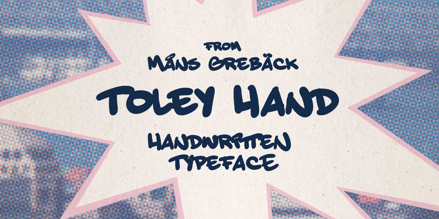 Toley Hand Font